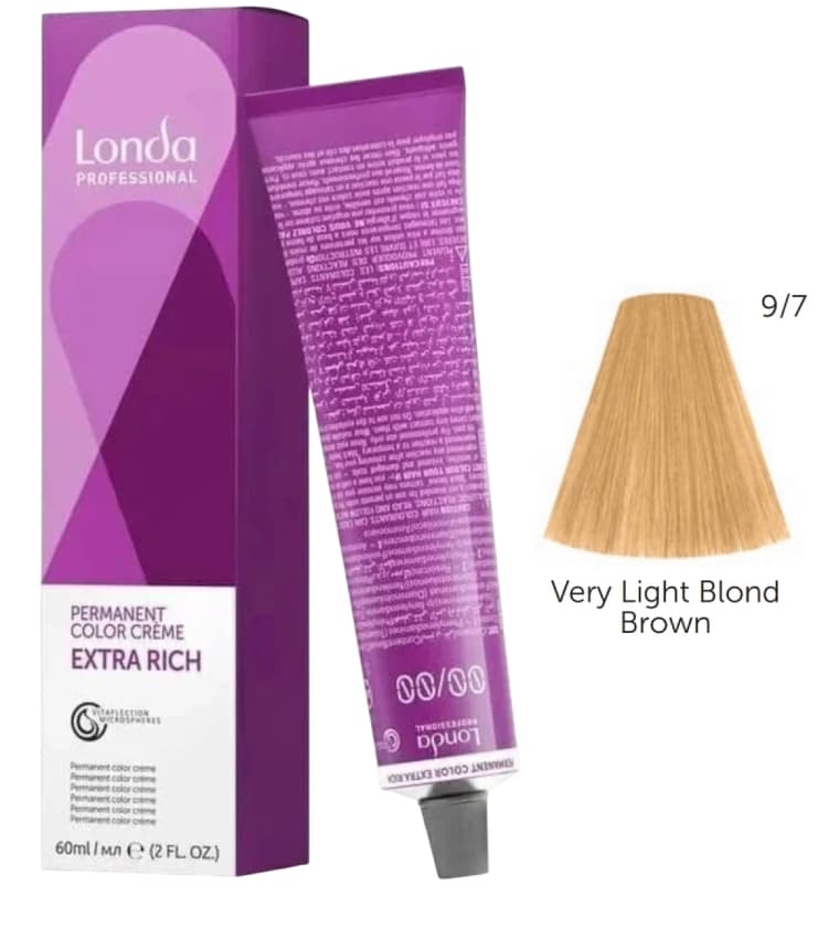 LONDACOLOR 9/7 очень светлый блонд коричневый