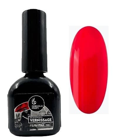 Formula Profi Гель-лак "Vernissage" №5, 10мл красный 