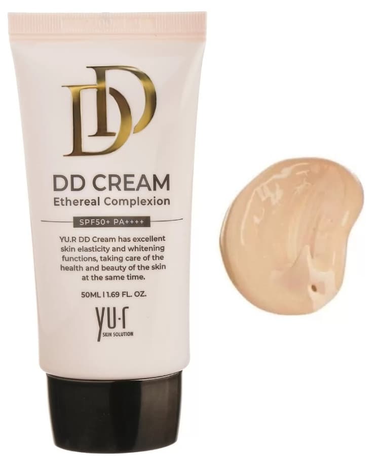 Yu-r Корректирующий крем DD Cream (Light), SPF 50, 50 мл 