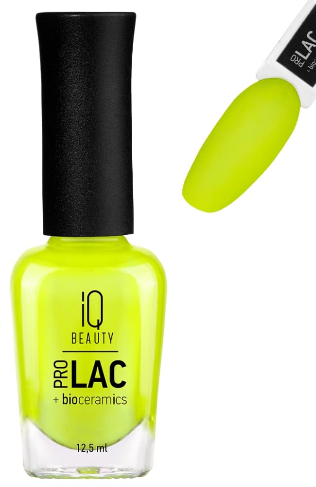 IQ BEAUTY PROLAC Лак для ногтей укрепляющий с биокерамикой 12.5 мл № 073 Awe
