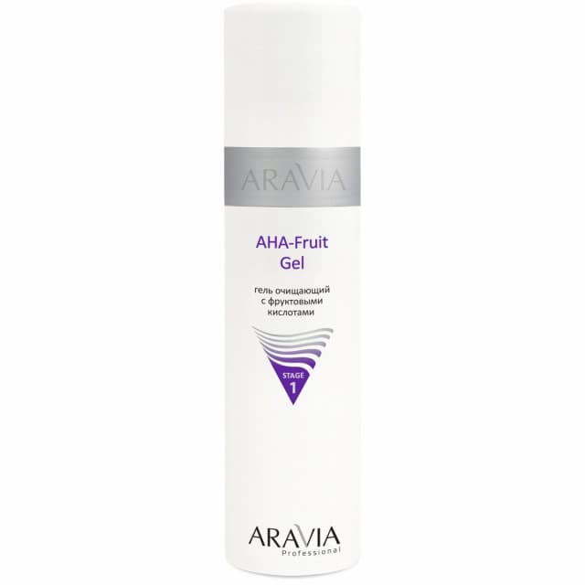 Aravia Гель очищающий с фруктовыми кислотами AHA-Fruit Gel, 250 мл