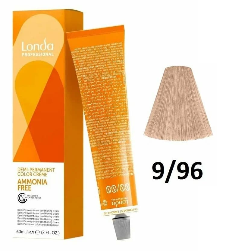 LondaТон Ammonia-Free 9/96 призматический пудрово-розовый 