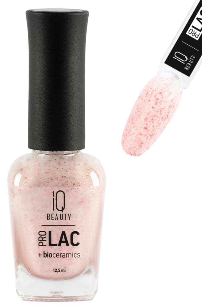 IQ BEAUTY PROLAC Лак для ногтей укрепляющий с биокерамикой 12.5 мл №106 Moonlight
