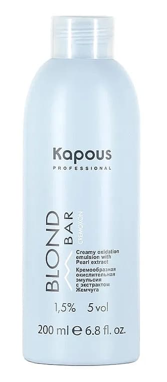 Kapous Blond Bar Кремообразная окислительная  эмульсия Blond Cremoxon 1,5%, 200 мл