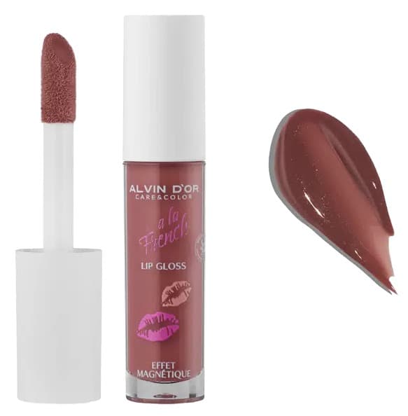 Alvin D'or A LA FRENCH Блеск для губ Effet Magnetique (тон 02 Petit Orchid), 4,5 мл