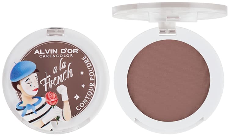 Alvin D'or A LA FRENCH Пудра-контуринг для лица Contour poudre (тон 01 Cacao), 3,59 гр.