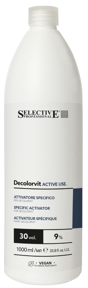 SELECTIVE DECOLOR VIT ACTIVE USE- 9% Специальный активатор 1000 мл