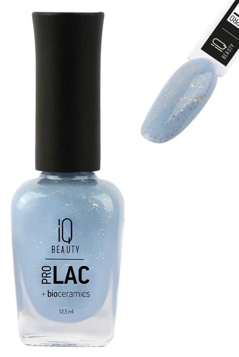 IQ BEAUTY PROLAC Лак для ногтей укрепляющий с биокерамикой 12.5 мл №090 Aquamarine tears