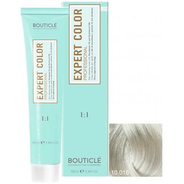 BOUTICLE Expert color 10/018 прозрачный пепельно-жемчужный