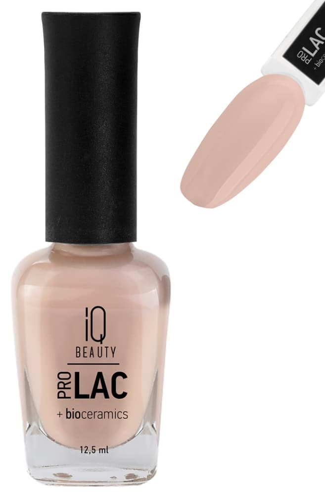 IQ BEAUTY PROLAC Лак для ногтей укрепляющий с биокерамикой 12.5 мл № 007