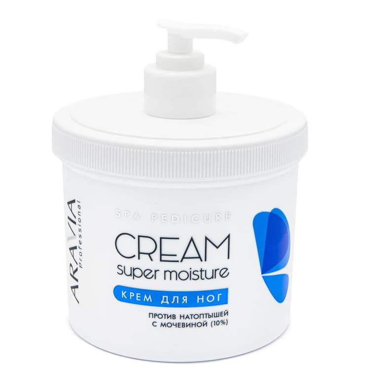 ARAVIA Крем для ног Super Moisture от натоптышей с мочевиной, 550 мл