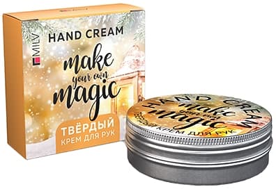 MILV Твердый крем для рук на пчелином воске Защитный 30 мл ЦИТРУСОВЫЙ ДЖЕМ