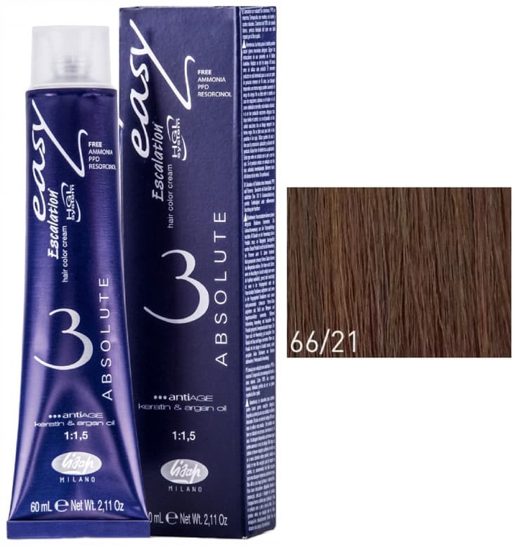 Lisap Absolute 66/21 платиновый темный блондин 60 мл
