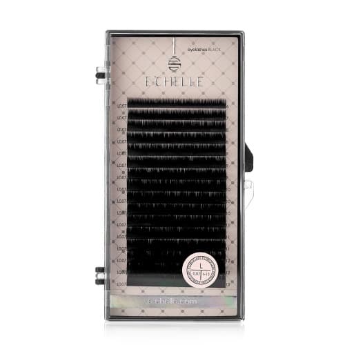 E'CHELLE РЕСНИЦЫ BLACK MIX L (L 0.07 6-13 mm)