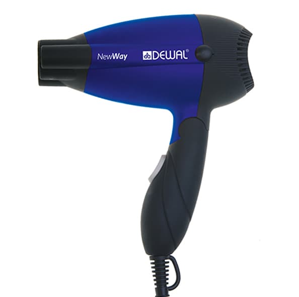 Dewal Фен New Way дорожный складной, синий, 1000W