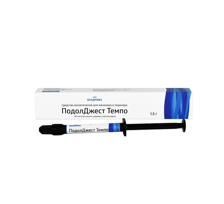 ПодолДжест ТЕМПО Паста синяя многоцелевая, антисептическая светового отверждения 1,5 г