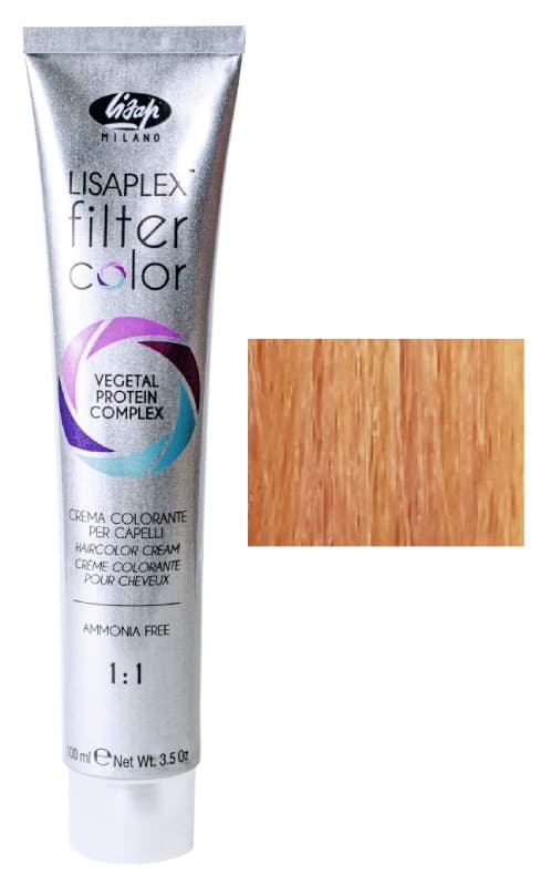 Lisaplex Filter Color абрикосовый металлик 100 мл