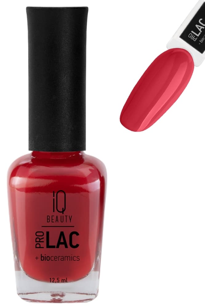 IQ BEAUTY PROLAC Лак для ногтей укрепляющий с биокерамикой 12.5 мл № 022