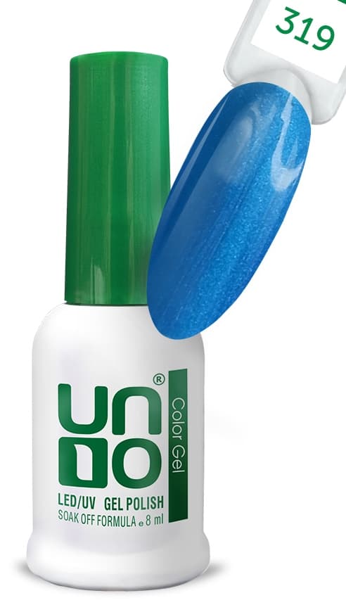 Гель-лак "Uno" - 319, Фьорд - Fjord, 8 мл 