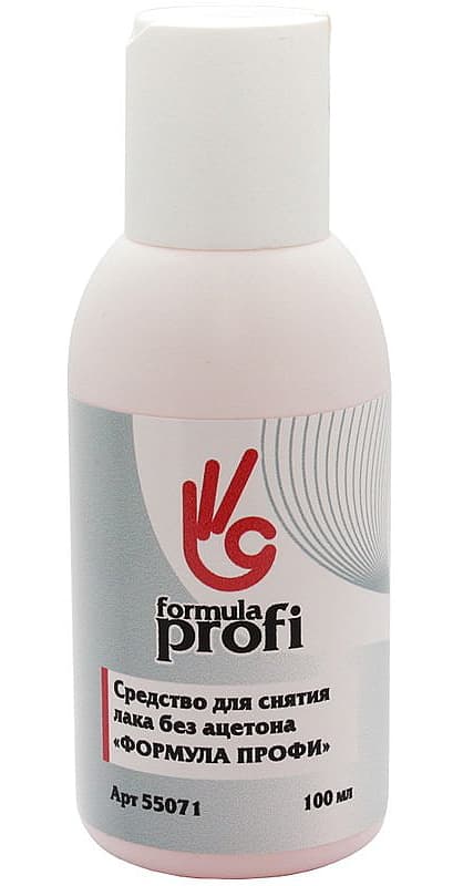 Formula Profi Вспомогательная жидкость для снятия лака без ацетона, 215 мл.