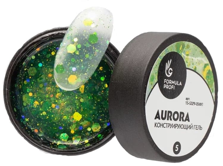 Formula Profi Конструирующий гель "Aurora" №5, 15гр 