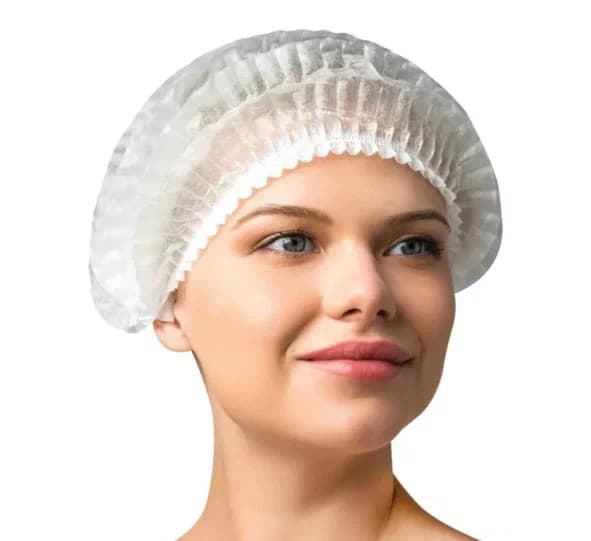 Чистовье Шапочка-шарлотка (клип) "Бюджет" белая 50 шт/уп.