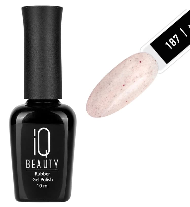 IQ BEAUTY Каучуковый гель-лак с кальцием №187 Awakening - коллекция Jardin