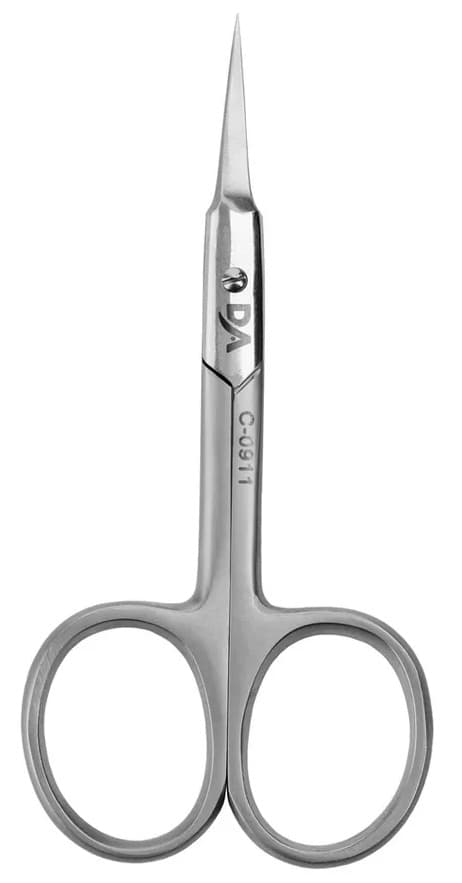 DR.Alex Ножницы маникюрные для кутикулы C-0911, длина лезвия 20 мм., зауженные, матовое покрытие