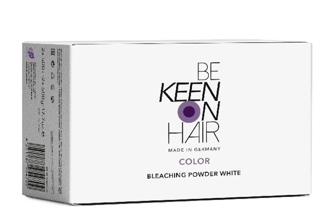 KEEN BLEACHING POWDER БЕЛЫЙ  (коробка), 2х500 г Блондирующий порошок 