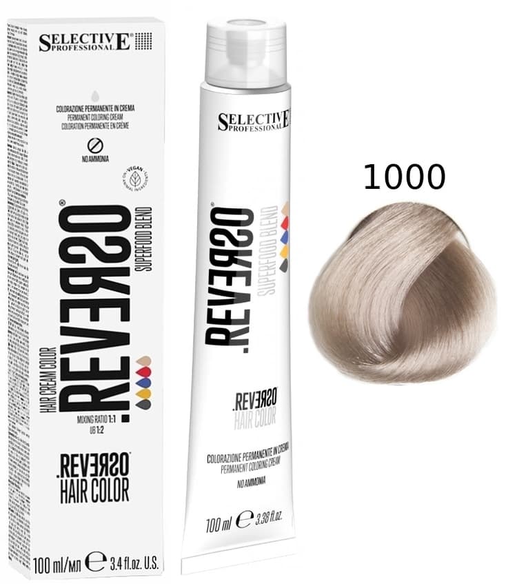 SELECTIVE Reverso Hair Color 1000 Блондин ультра натуральный