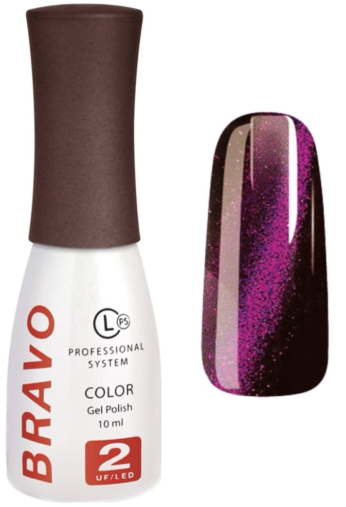 Bravo Гель-лак Кошачий глаз 9D KG238, 10мл