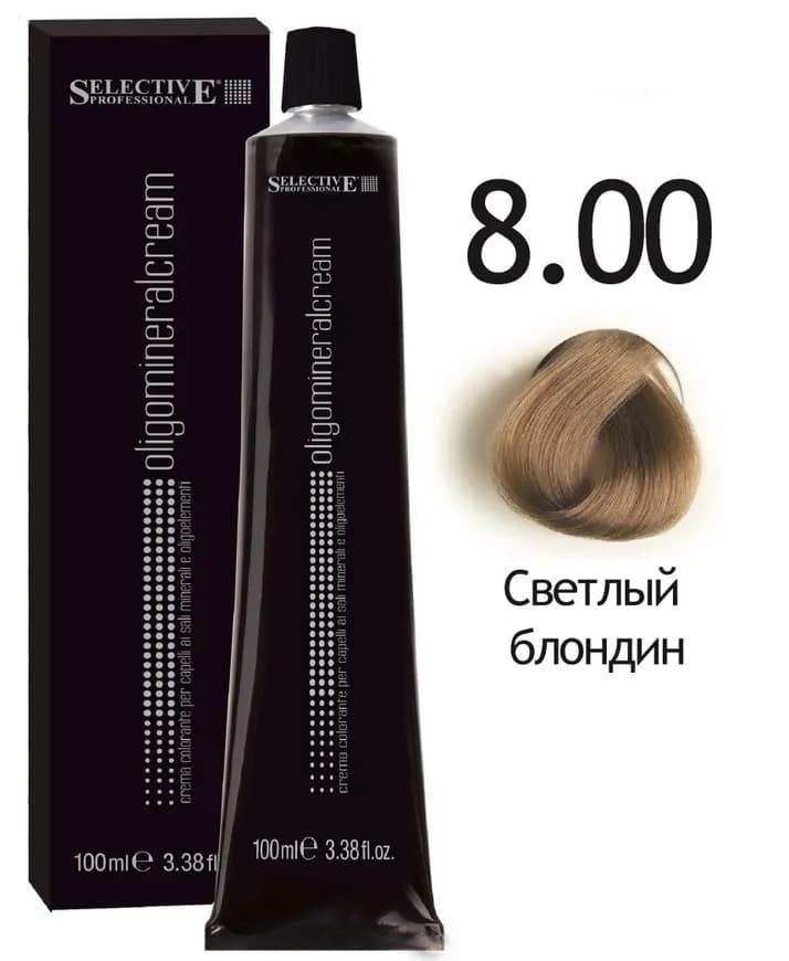 SELECTIVE OligoMineral 8.00 светлый блондин 