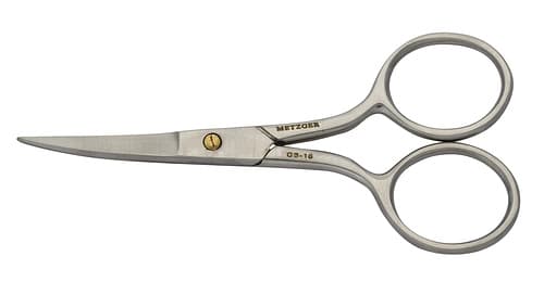 Metzger Ножницы ногтевые, изогнутые, матовые