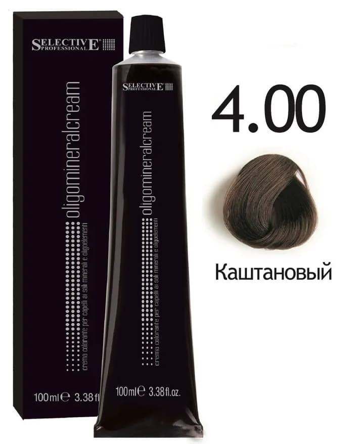 SELECTIVE OligoMineral 4.00 каштановый