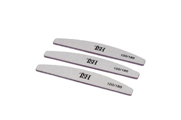 Пилка деревянная Т&Н 100/180 серая полумесяц