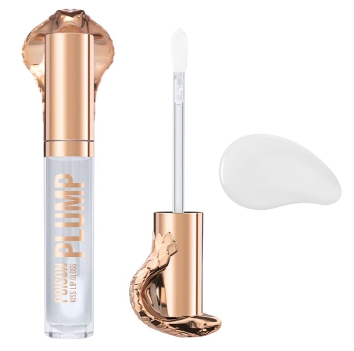 Stellary Блеск-плампер для губ / Gloss Poison Kiss тон 01 (serpenti/прозрачный), 4 мл