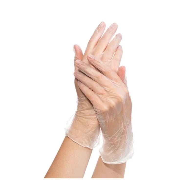 Перчатки однораз.винил неопудренные ViniMax белые L - 1 пара