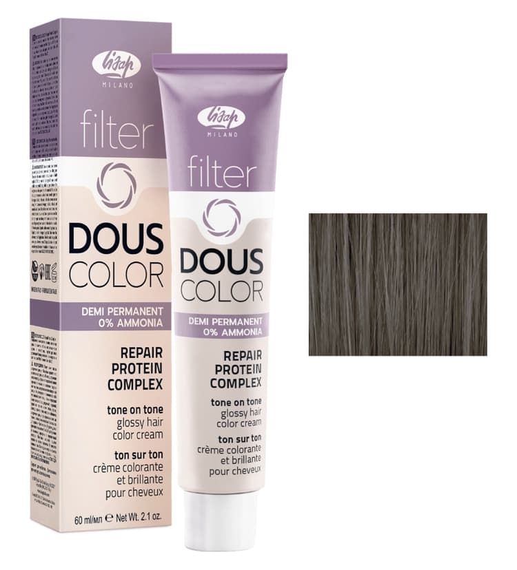 Lisap Filter Douscolor 9/2 супер светлый пепельный блонд 60 мл