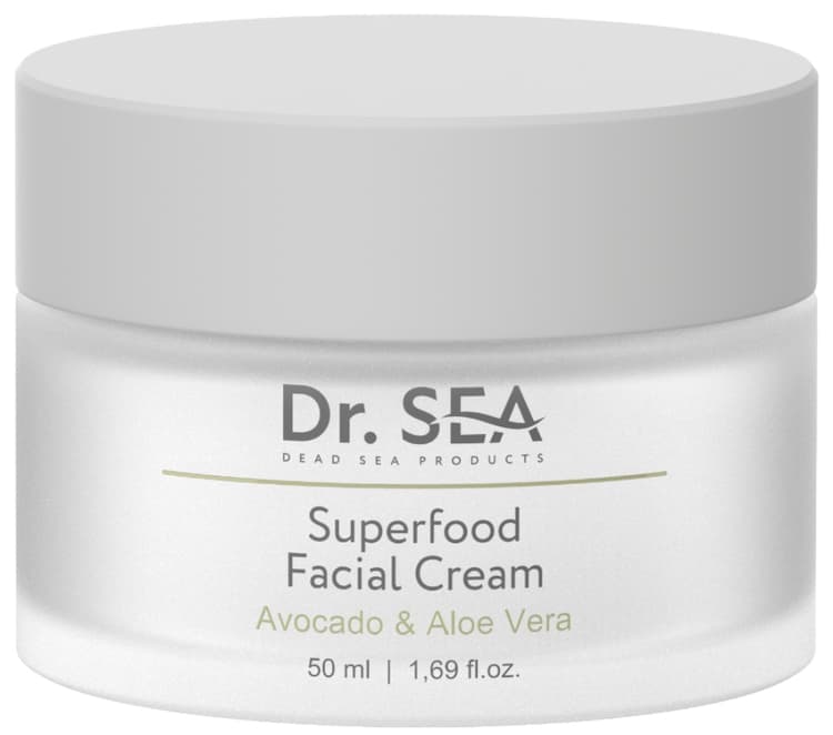 Dr. Sea Крем "Суперфуд" для лица с авокадо и алоэ вера 50 мл