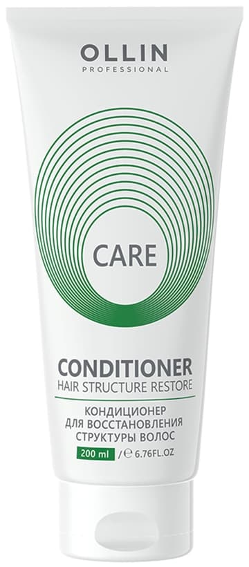 OLLIN CARE Кондиционер для восстановления структуры волос 200мл