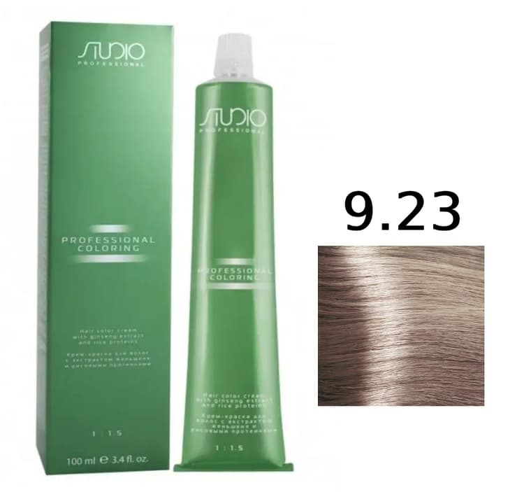 KAPOUS  Studio S 9.23 очень светлый бежевый перламутровый блонд  100 мл