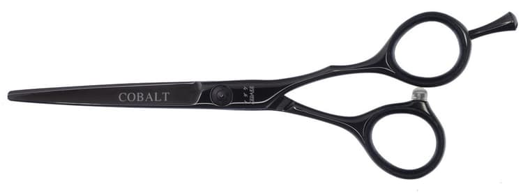 Kedake Ножницы 5,5 DS/COBALT BLACK прямые черные 