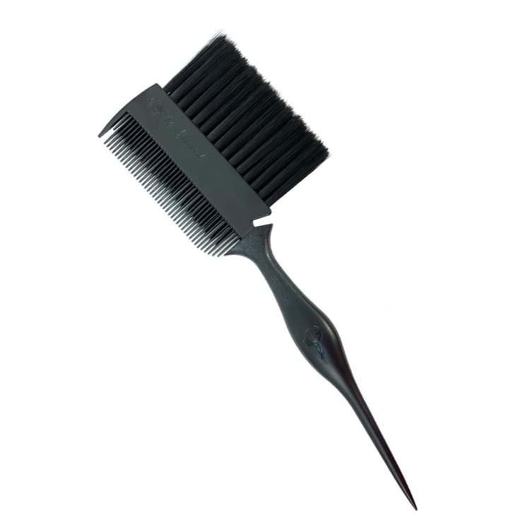 Gera Professional Кисть-гребень "Гигант", черная щетина 43 мм, цвет черный