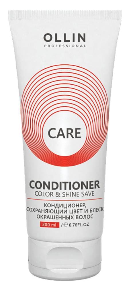 OLLIN CARE Кондиционер, сохраняющий цвет и блеск окрашенных волос 200мл