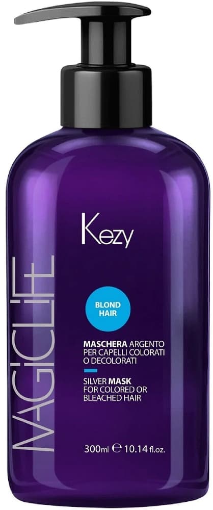 KEZY Magic Life Серебрянная маска для окрашенных или осветленных волос, 300 мл. 