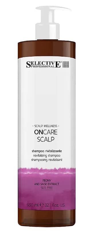 SELECTIVE ONCARE SCALP Шампунь для ревитализации хрупких волос, склонных к выпадению, 950 мл