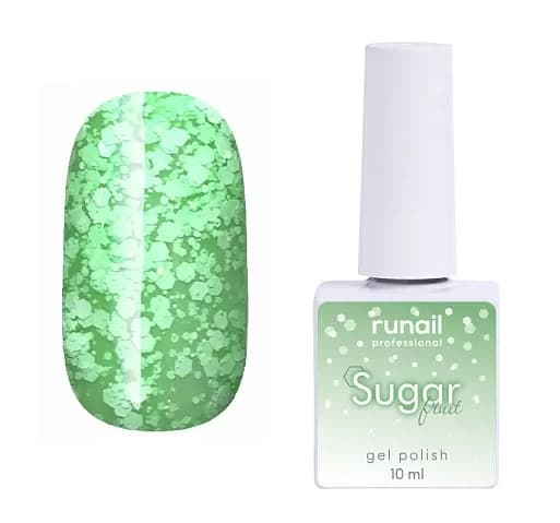 RuNail Гель-лак Sugar Fruit, 10мл №7065