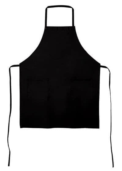 Фартук для мастера водонепроницаемый, цвет черный, 83*66 см.