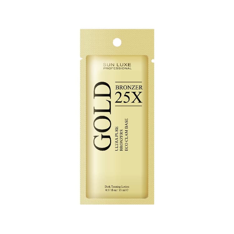 SUN LUXE Крем-ускоритель загара "Gold Bronzer 25x" активизирует выработку собств. меланина, 15 мл.