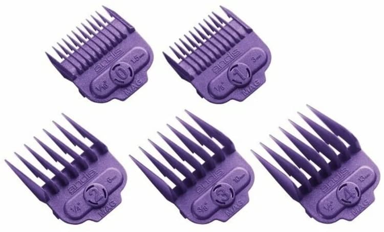 ANDIS Насадки комплект 5шт. на магнитах  (1,5, 3, 6, 10, 13 мм) к машинкам 73100, 73010